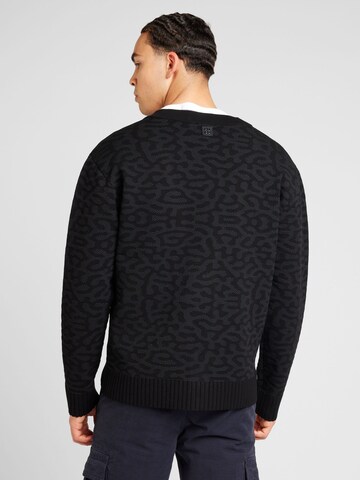 Vestes en maille 'Spuffon' HUGO en noir