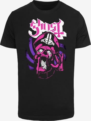 T-Shirt 'Ghost - Papa' Merchcode en noir : devant
