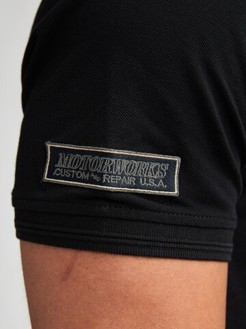 Petrol Industries Тениска в черно