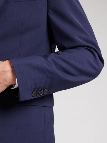 Calvin Klein Slim Fit Business-Sakko in Blau