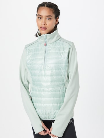 ESPRIT Athletic Jacket in Green: front