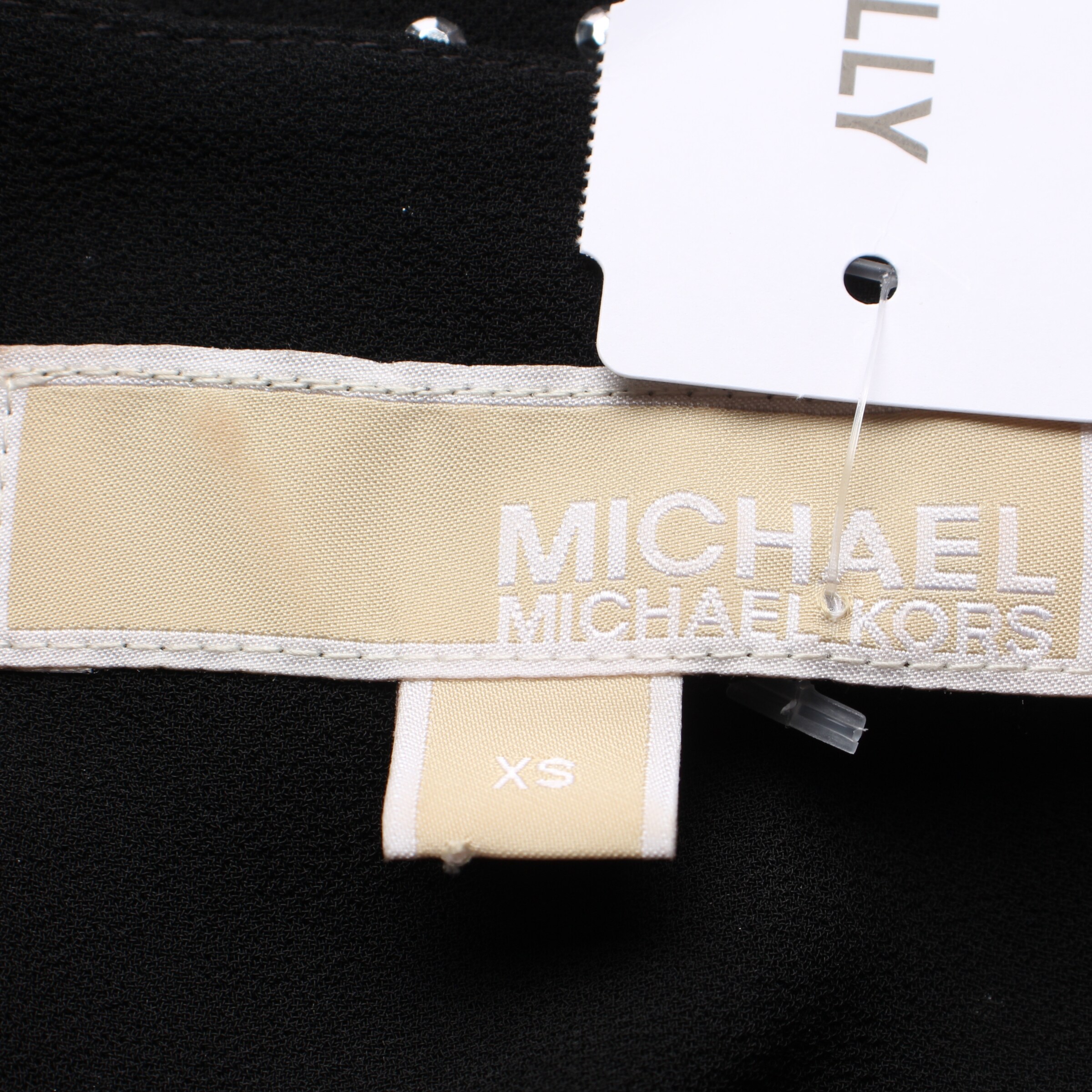 Michael Kors Top / Seidentop XS in Schwarz