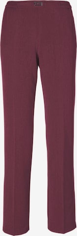 Goldner Trousers 'Martha' in Red: front
