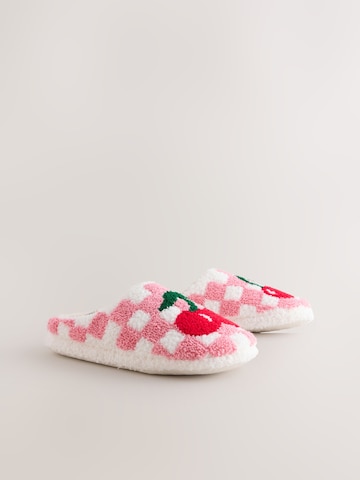 Next Тапки в Ярко-розовый