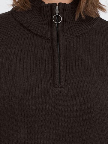 Oxmo Strickkleid ' OXFSANVA ' in Braun