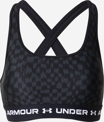 Bustier Soutien-gorge de sport UNDER ARMOUR en noir : devant