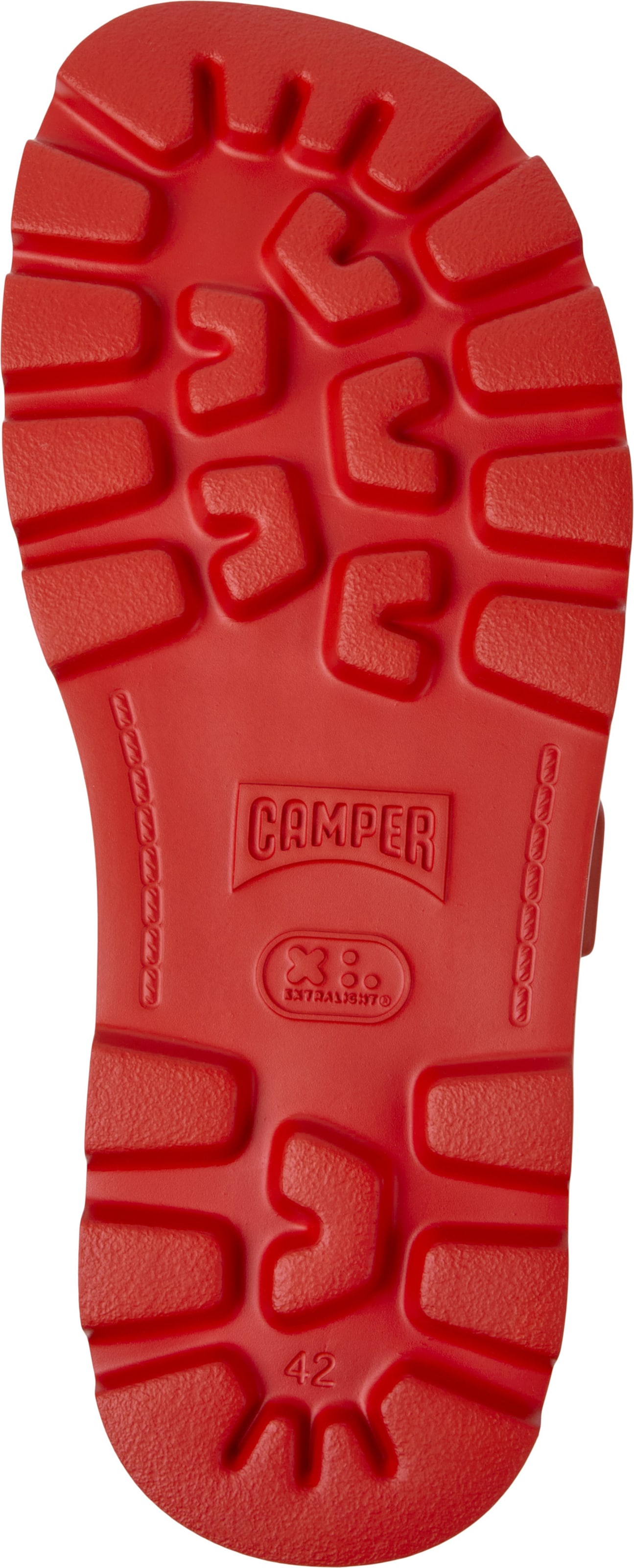 Zoccoletto 'Brutus' di CAMPER in rosso