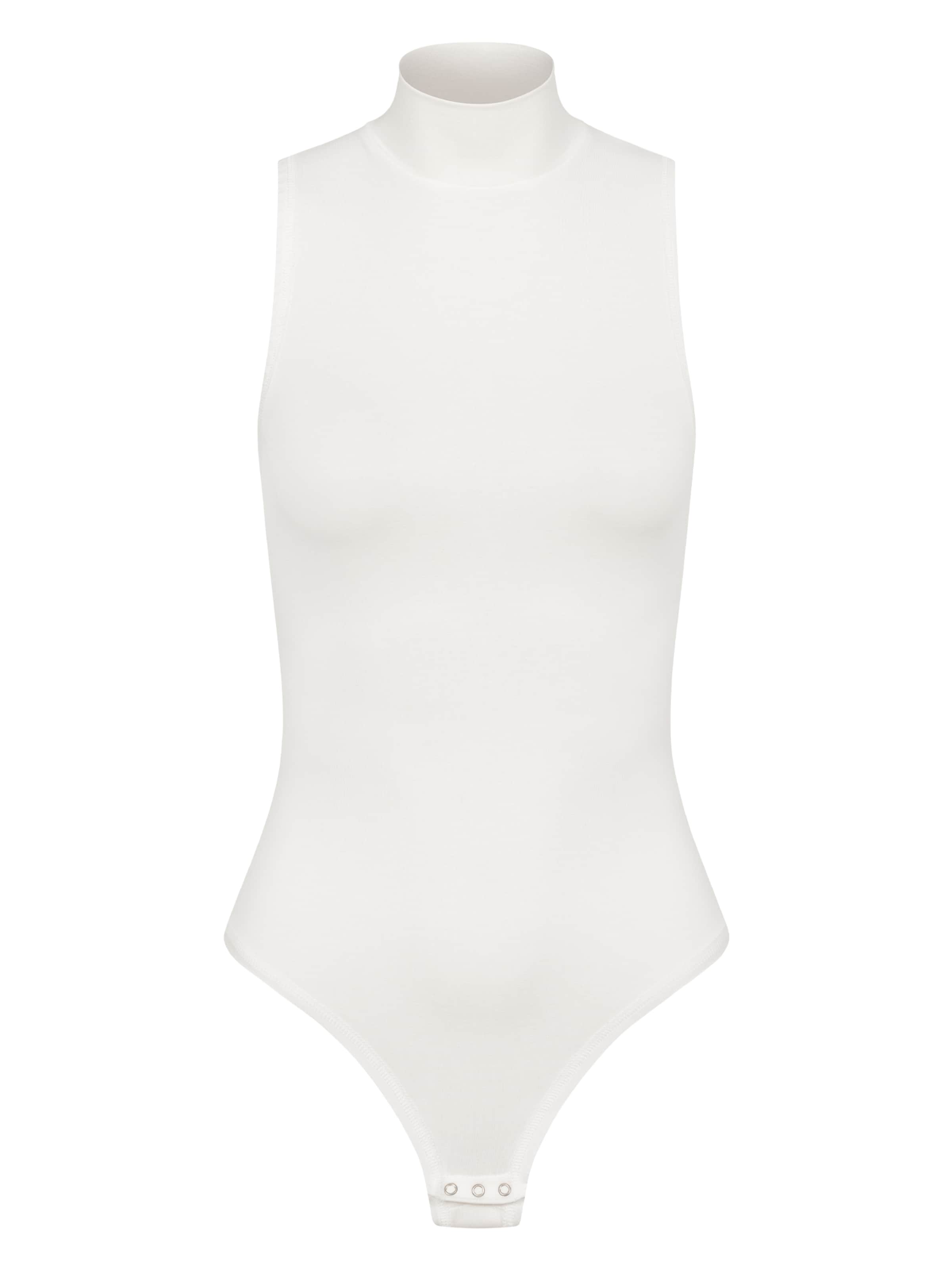 Shirtbody Erlich Textil en blanc : devant