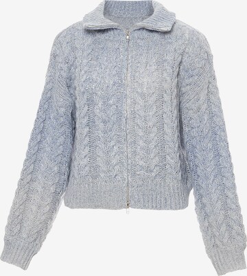 Cardigan MYMO en bleu : devant