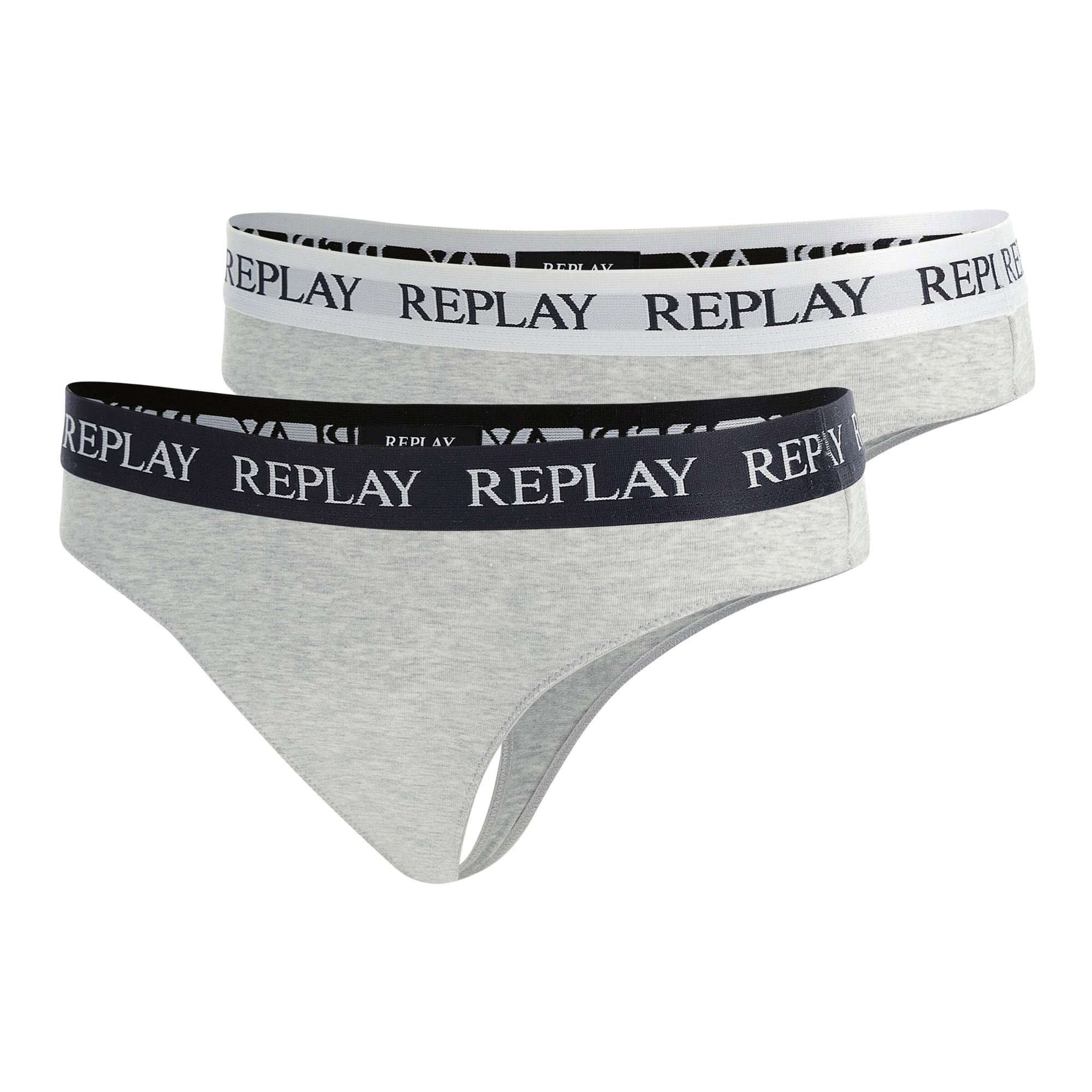 REPLAY String in Grau