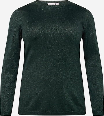 EVOKED Shirt 'MADLENE' in Groen: voorkant