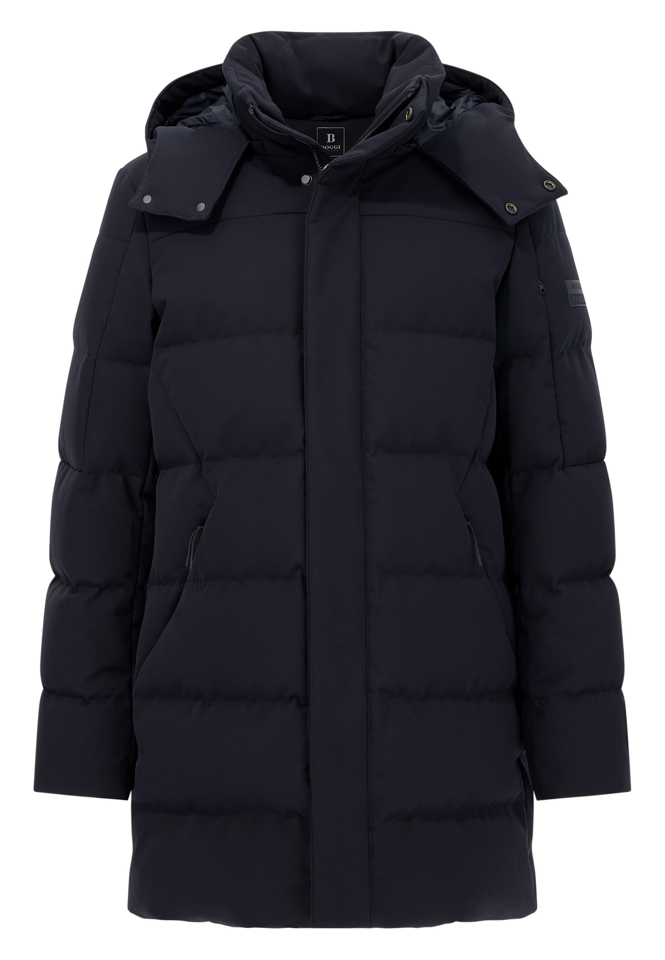 Manteau d’hiver Boggi Milano en bleu : devant