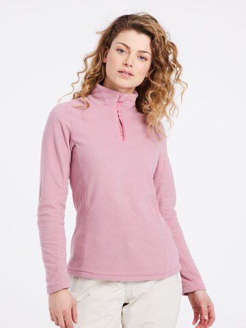 PROTEST Athletic Sweatshirt 'MUTEZ' in Pink: front