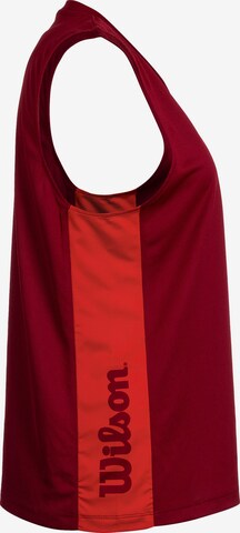 Maillot WILSON en rouge