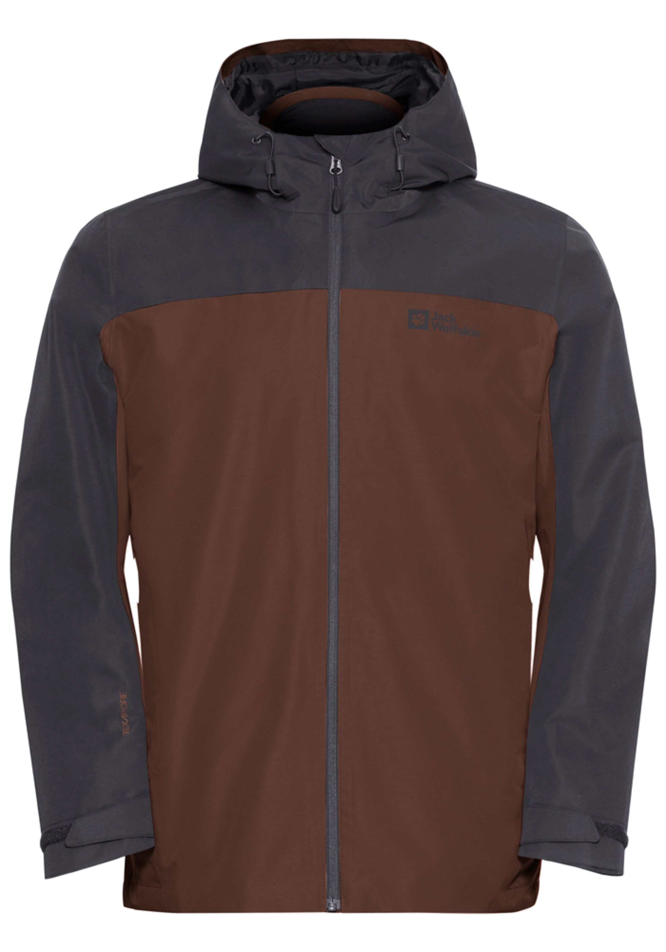 JACK WOLFSKIN Outdoor jacket 'Taubenberg' in Blue: front