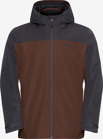 JACK WOLFSKIN Outdoor jacket 'Taubenberg' in Blue: front