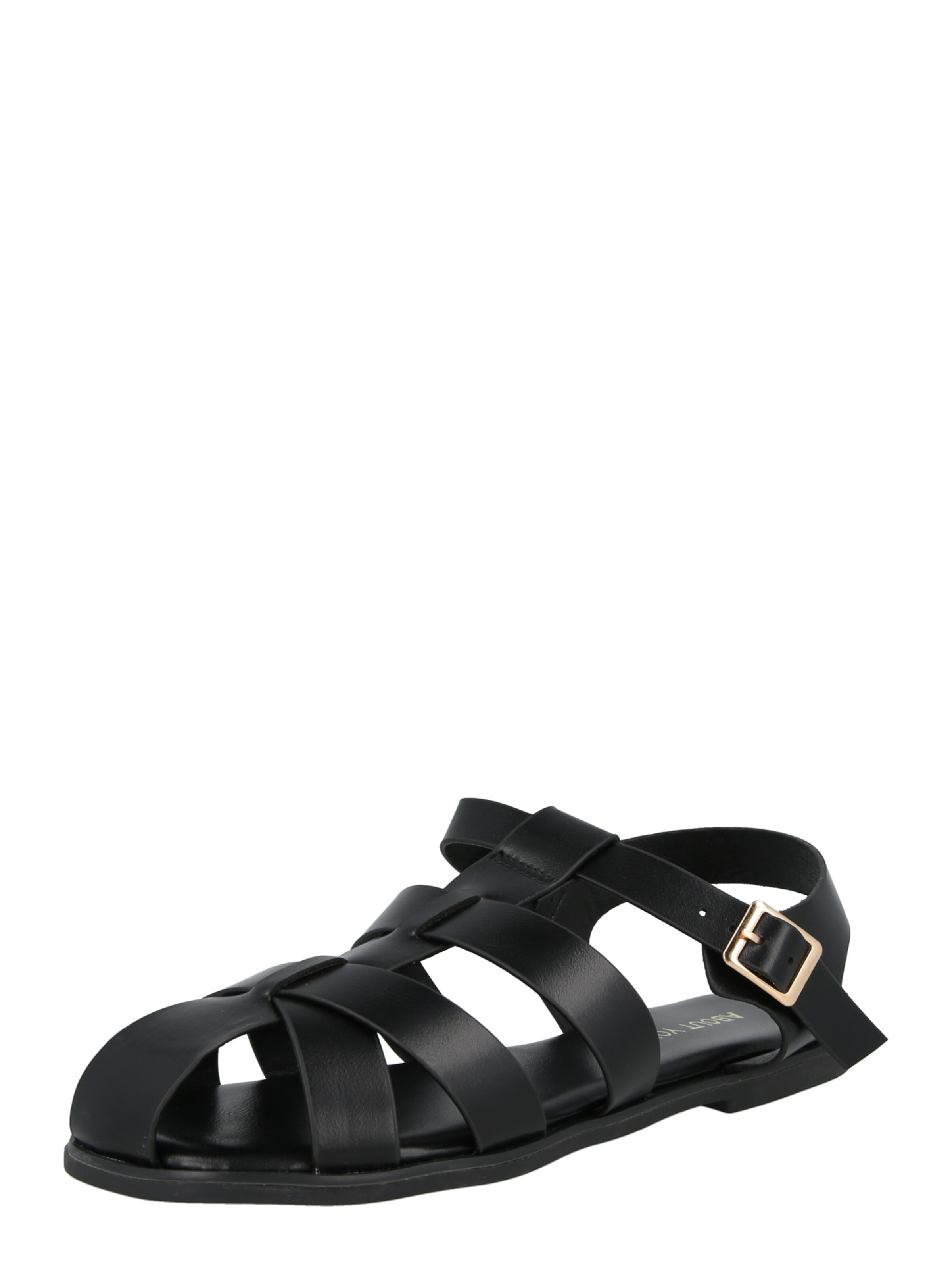 ABOUT YOU Sandal 'Giuliana' in Black: front
