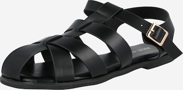 ABOUT YOU - Sandália 'Giuliana' em preto: frente