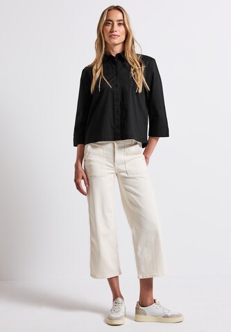 STREET ONE Bluse in Schwarz