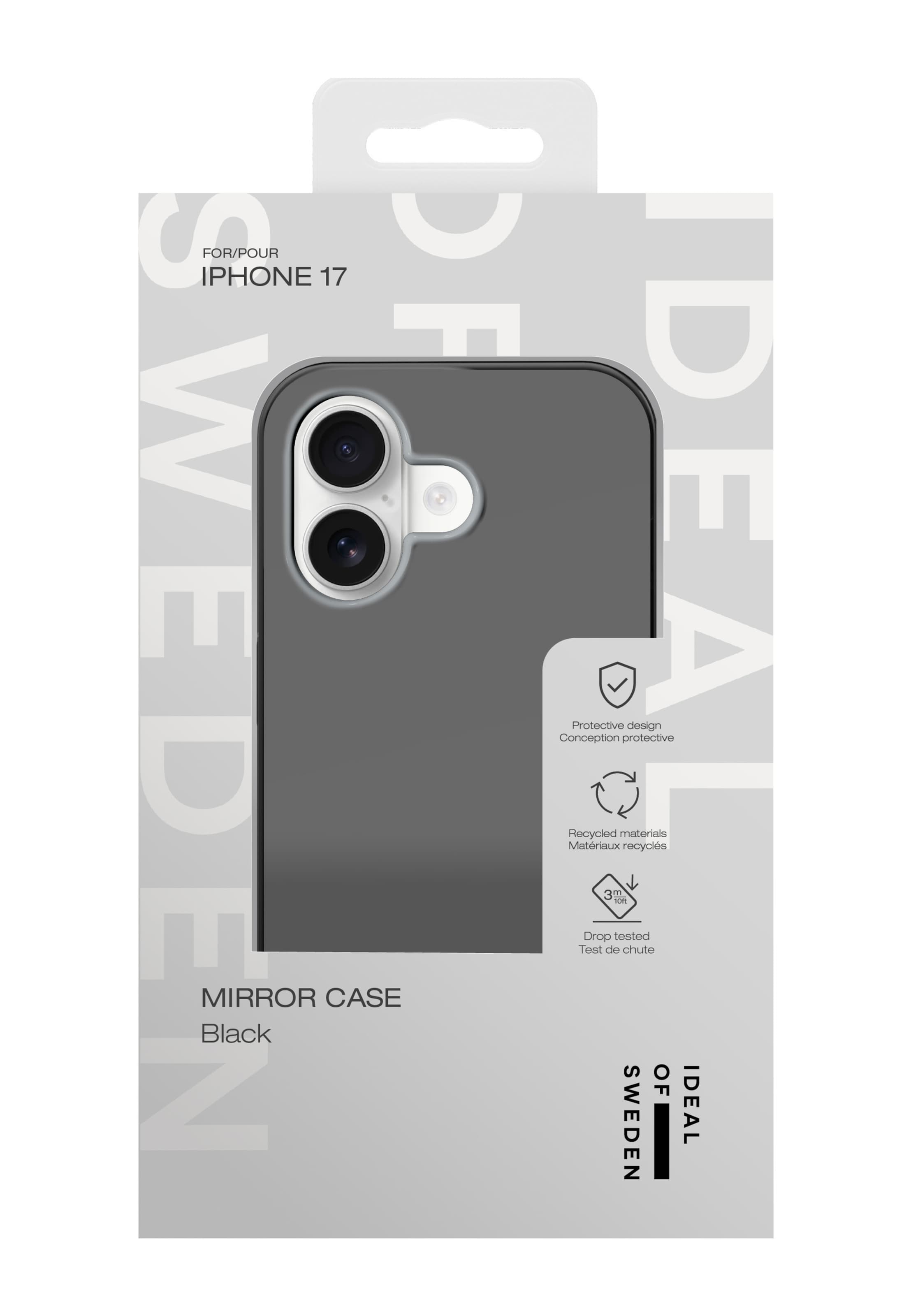 Protection pour Smartphone 'iPhone 17' iDeal of Sweden en noir