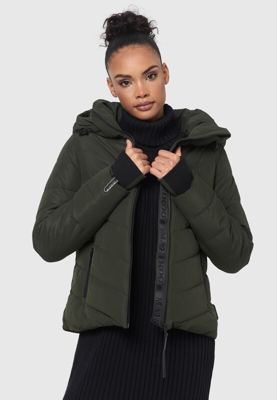MARIKOO Winter Jacket in Green, Olive