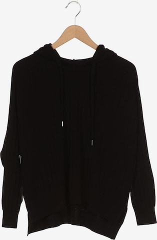 ONLY Sweatshirt & Zip-Up Hoodie in M in Black: front