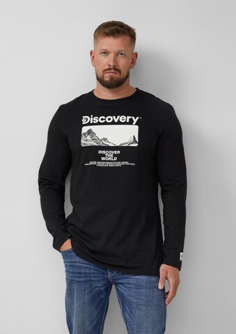 T-Shirt s.Oliver en noir : devant