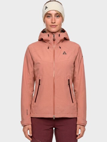Schöffel Outdoorjas in Roze: voorkant