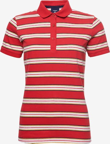 Superdry Shirt 'Academy' in Rood: voorkant