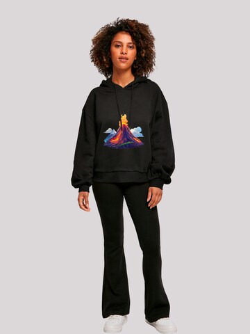 F4NT4STIC Sweatshirt 'Vulkanausbruch' in Black