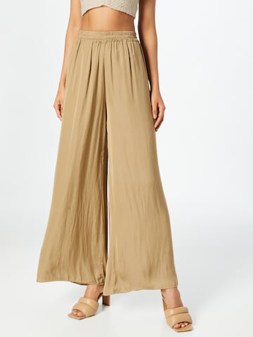 CATWALK JUNKIE Wide Leg Hose 'ALEXANDRA' in Braun: predná strana