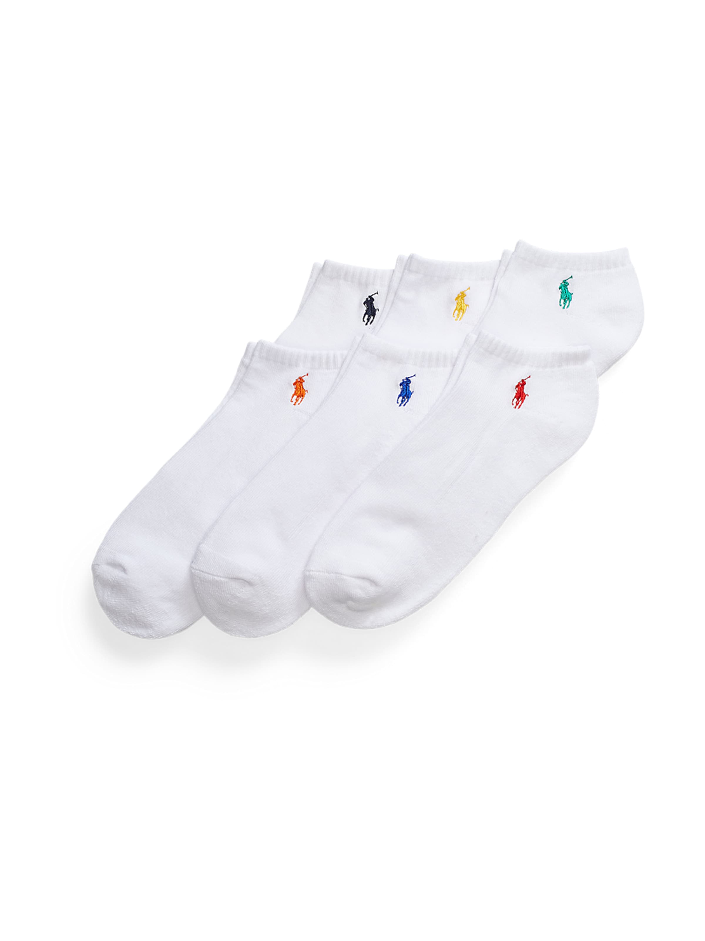 Chaussettes Polo Ralph Lauren en blanc : devant