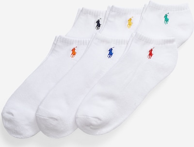 Polo Ralph Lauren Čarape veličine 41-46 u plava / zelena / narančasta / bijela, Pregled proizvoda