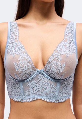 Hunkemöller Bralette Bra 'Rosie' in Blue