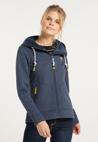 Schmuddelwedda Performance Jacket in Blue: front