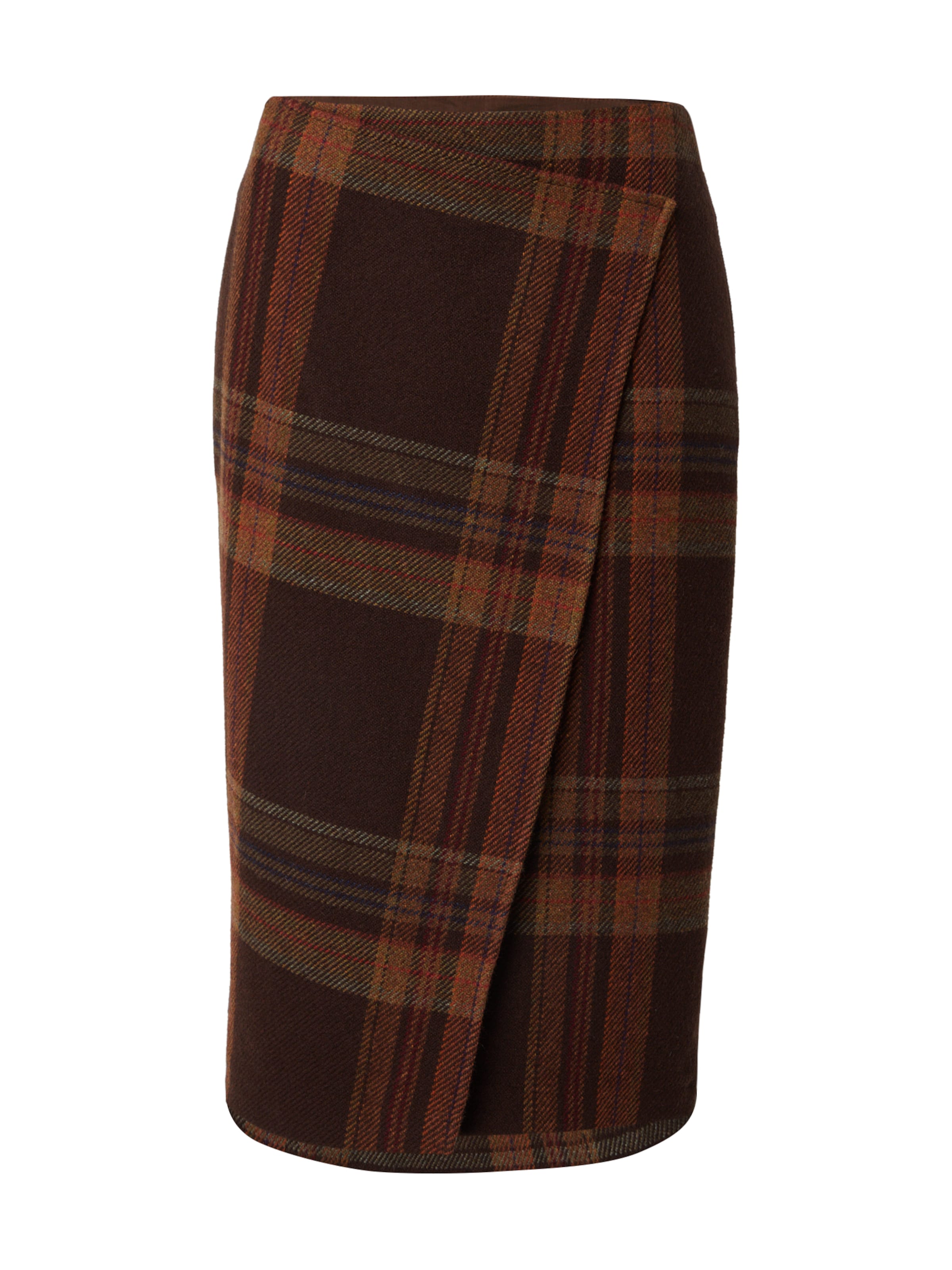 Fustă de la Polo Ralph Lauren pe maro: față