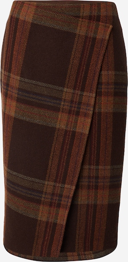 Sijonas iš Polo Ralph Lauren, spalva – ruda / alyvuogių spalva / oranžinė / raudona, Prekių apžvalga