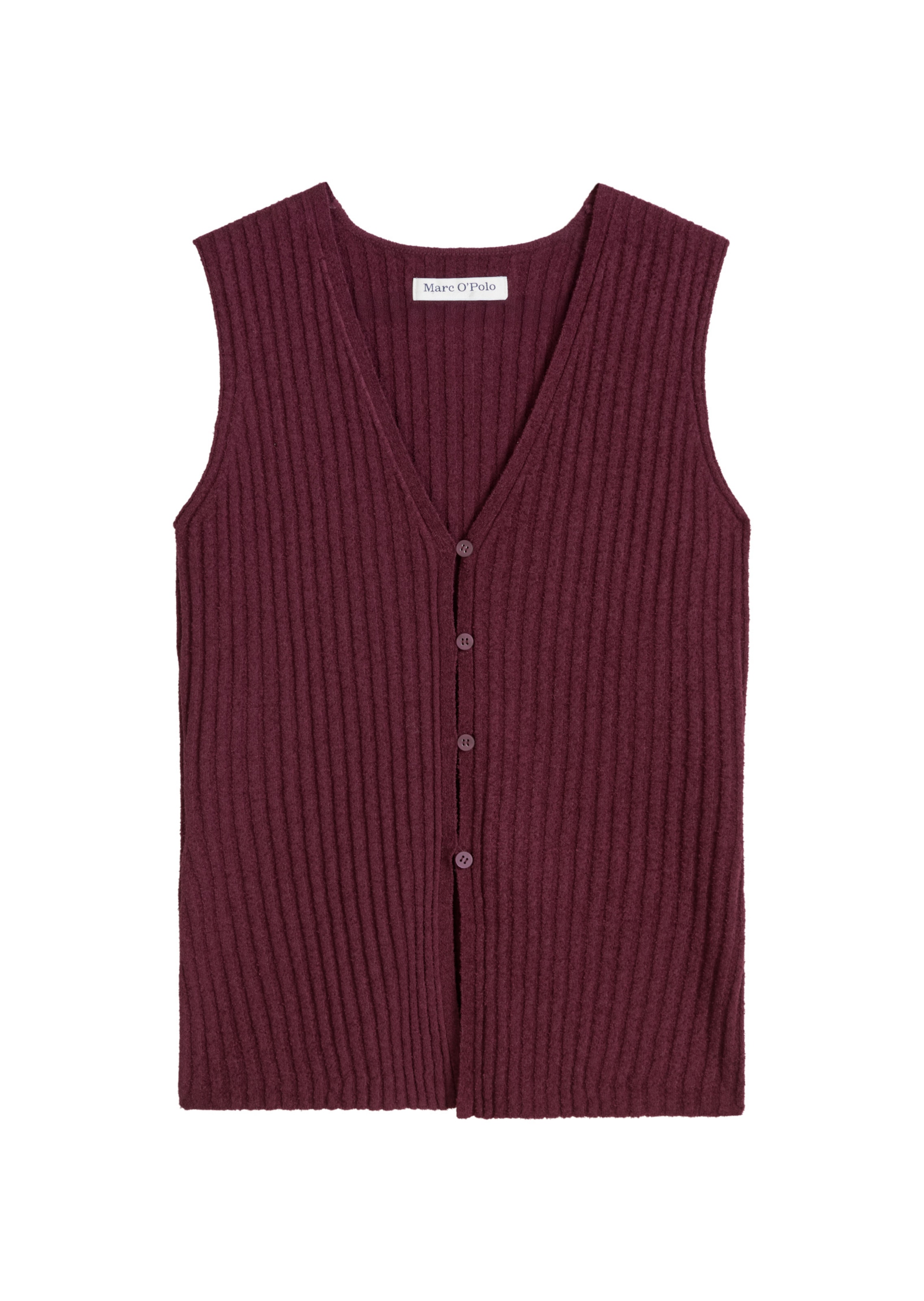 Cardigan Marc O'Polo DENIM en rouge : devant