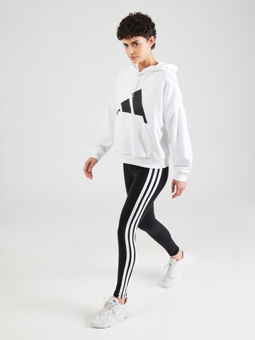 Felpa sportiva 'Essentials' di ADIDAS SPORTSWEAR in bianco