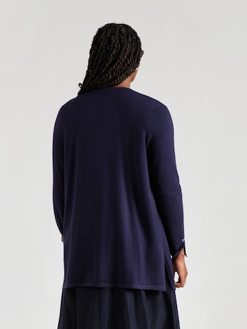 SAMOON Strickjacke in Blau