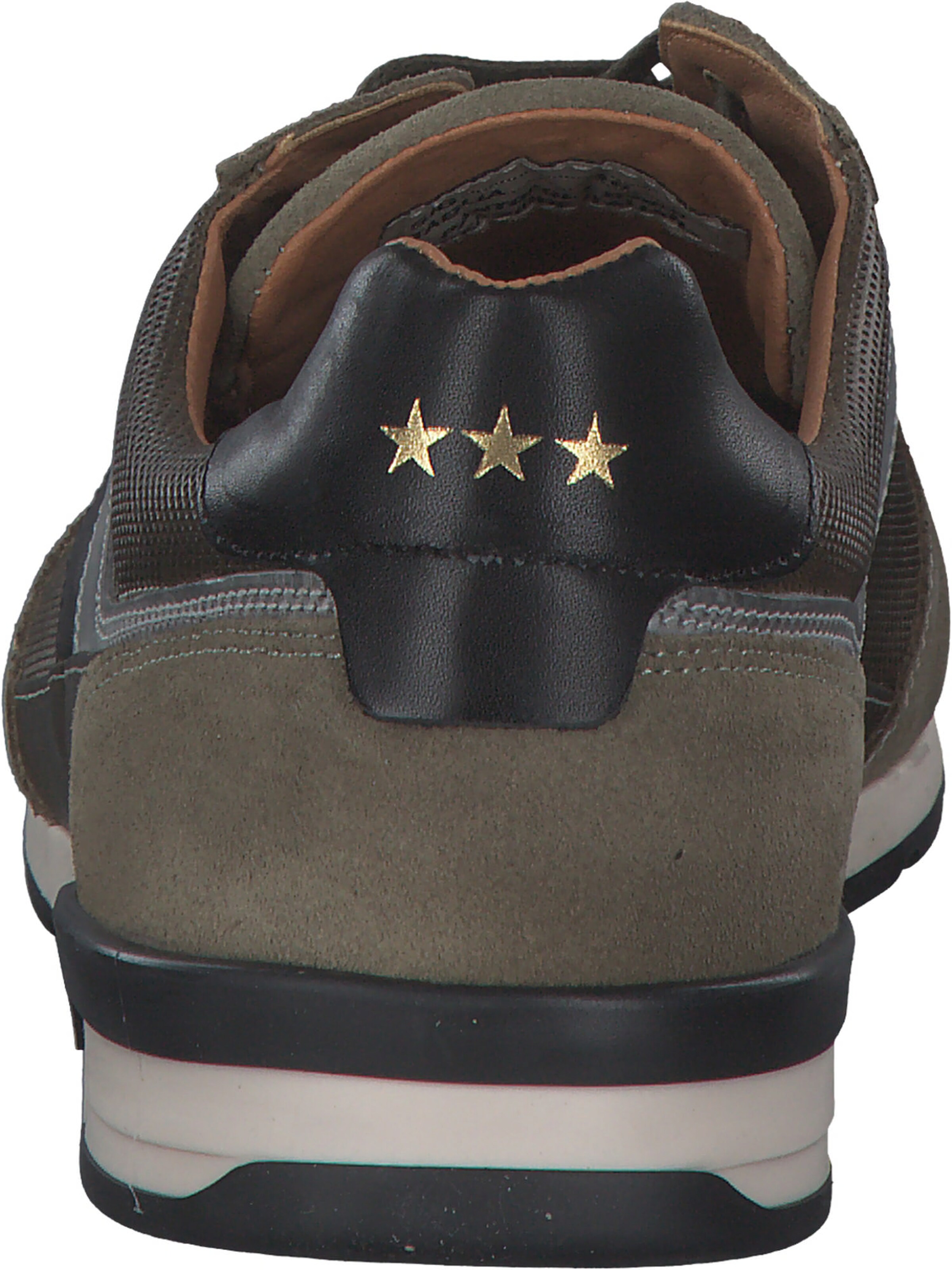 PANTOFOLA D'ORO Platform trainers 'Taranto' in Brown