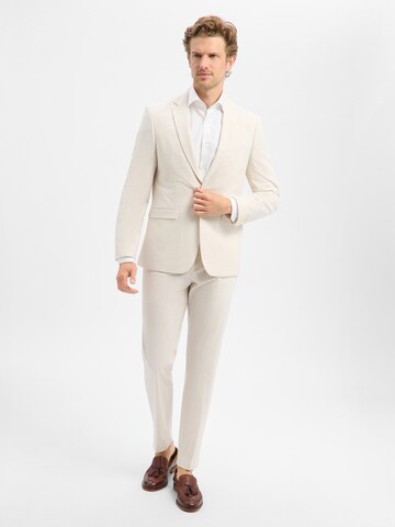 Finshley & Harding Regular Anzug in Beige: Vorderseite