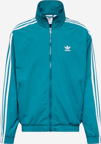 Veste mi-saison 'Adicolor Firebird' ADIDAS ORIGINALS en vert : devant
