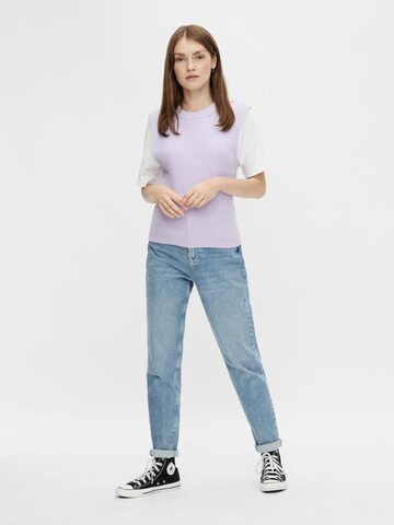 PIECES - Pullover 'Ellen' em roxo