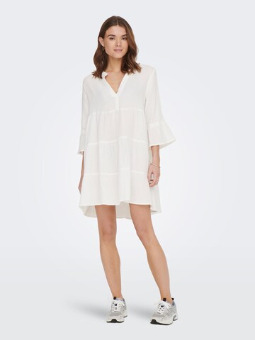 Robe d’été 'Thyra' ONLY en blanc