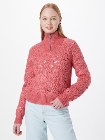 QS Sweater in Pink: front