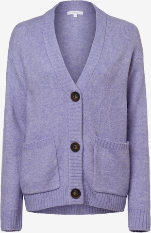 OPUS Knit Cardigan 'Domaro' in Purple: front