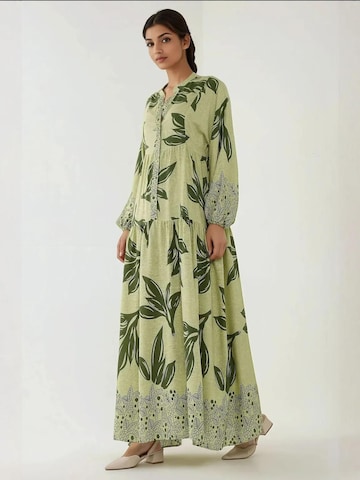 Hiccup Kleid in Grün: Vorderseite