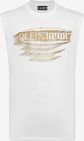 Maglietta di Plein Sport in bianco: frontale