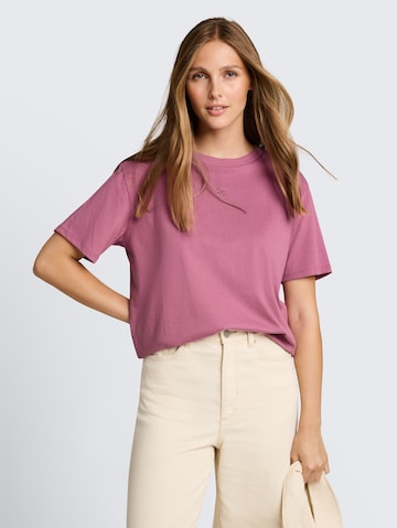 TOM TAILOR DENIM Shirt in Pink: front
